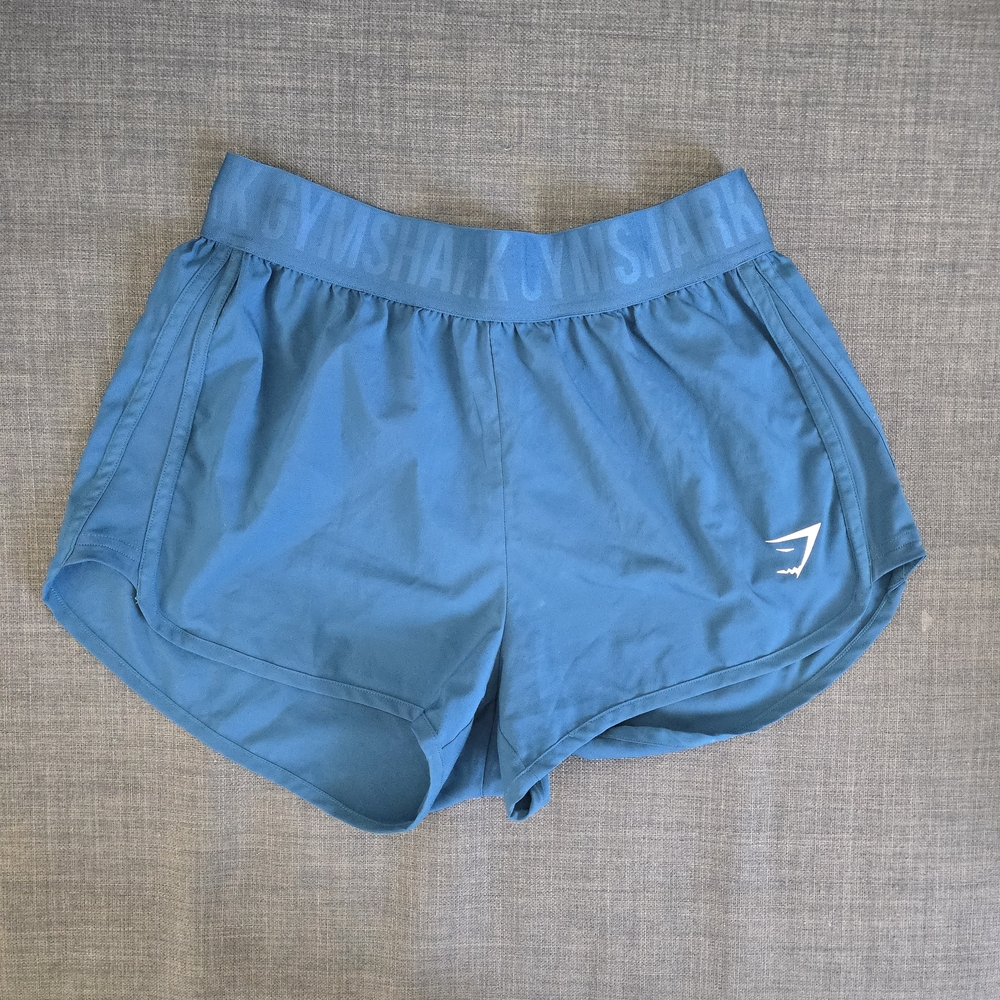 Gymshark Women's Athletic Blue Shorts